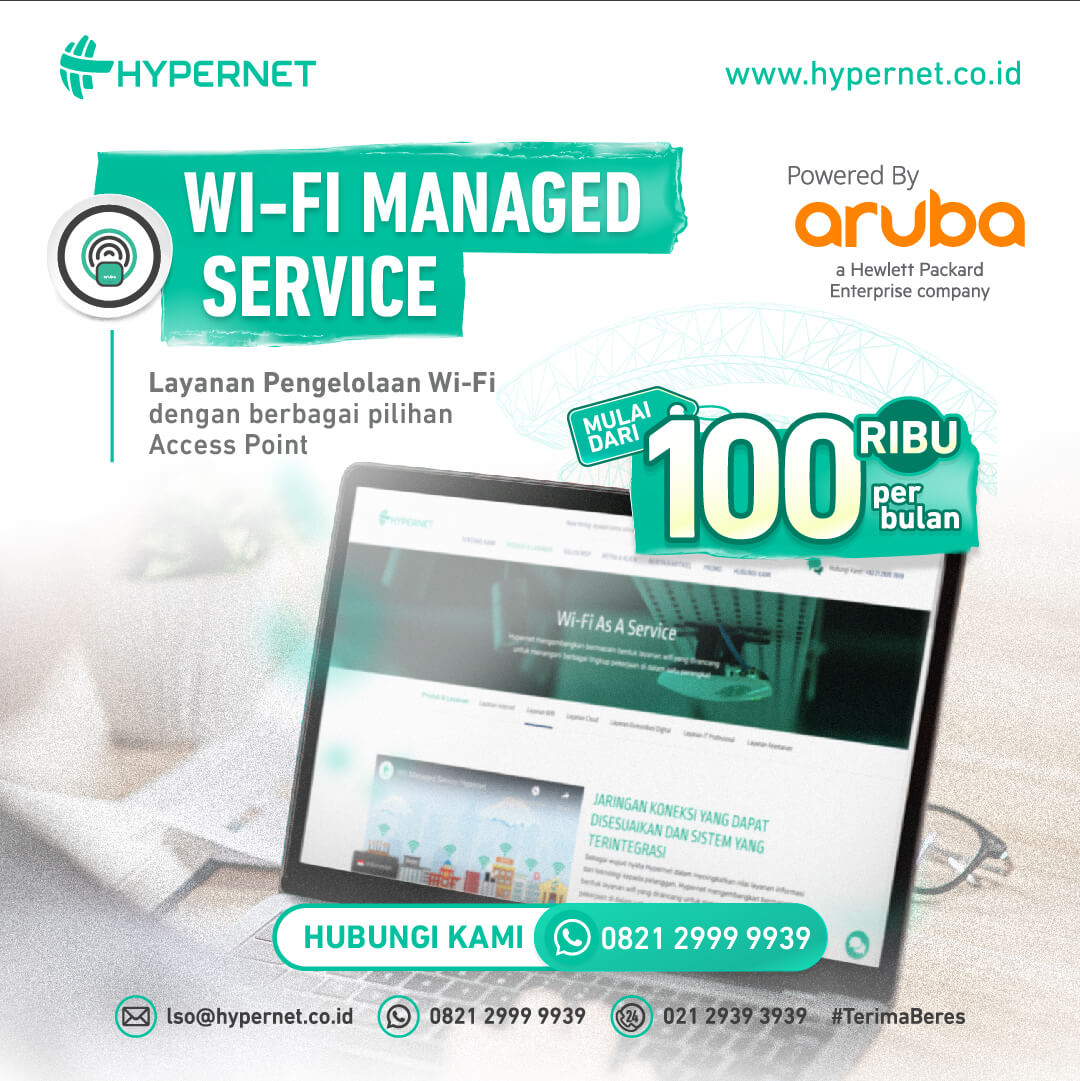 Promo Wi-Fi Managed Service wifi Hypernet access point