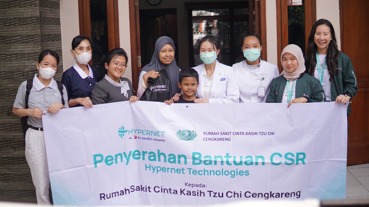 Wujudkan Ekosistem Bermanfaat, Hypernet Technologies Salurkan Bantuan Lewat Kunjungan Kasih Rumah Sakit Cinta Kasih Tzu Chi Cengkareng