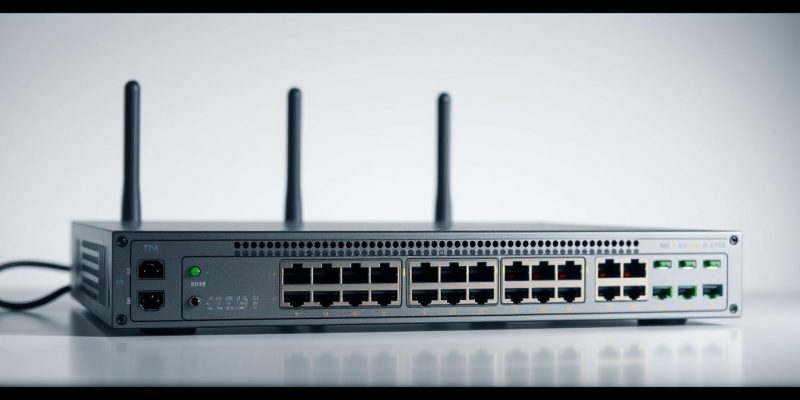 apa yang dimaksud dengan router dan switch​